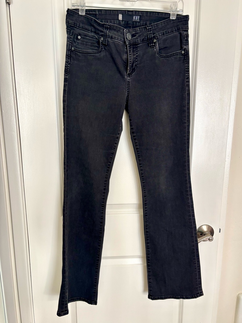 Kut from the Kloth Women's Black Flare Jeans